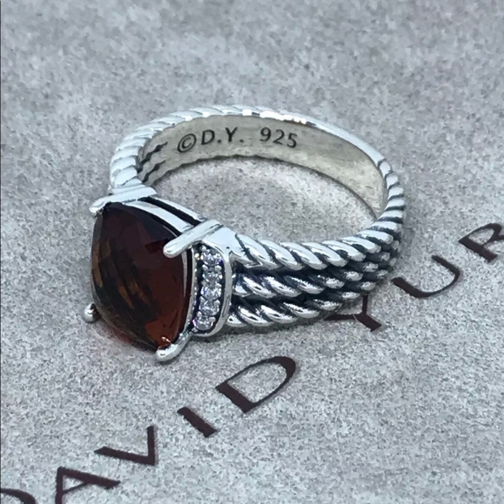 🌼DAVID YURMAN Petite Wheaton Sterling Silver Citrine